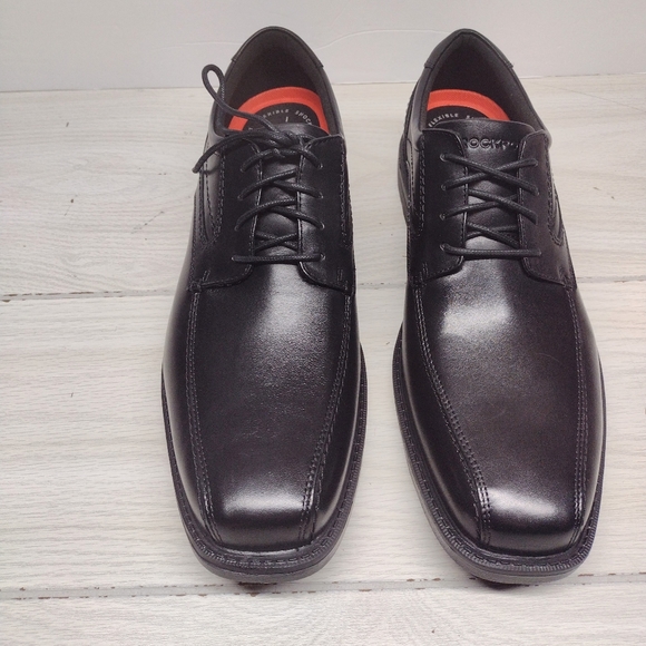 Rockport Men\'s Shoe\'s Leader Whitner Bike Toe Oxfords in Black 11.5 NEW main image 10